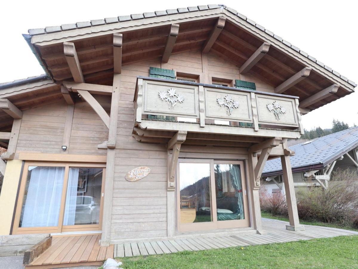 Chalet Cosy Aux Gets, Proche Du Lac Avec Sauna Et Parking Prive - Fr-1-623-58 Ле-Гет Екстериор снимка